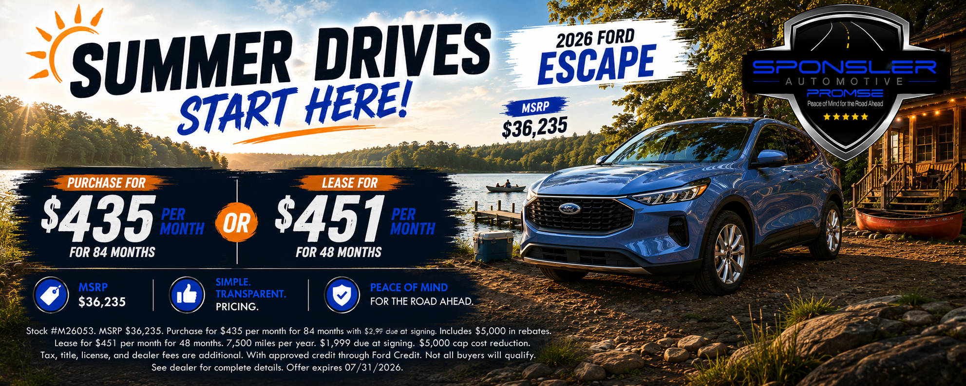 Special offer on    Escape Special Offers